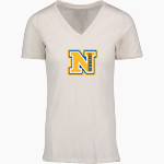 Newberry Youth Football And Cheer Panthers <span class="pdp-name-mascot">Newberry Youth Football And Cheer Panthers</span> MV Sport Women's Vera Ringspun Slub V-Neck Tee Front Thumbnail