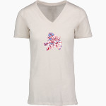 Rummel Raiders <span class="pdp-name-mascot">Archbishop Raiders</span> MV Sport Women's Vera Ringspun Slub V-Neck Tee Front Thumbnail