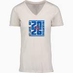 Riverton Hawks <span class="pdp-name-mascot">Riverton</span> MV Sport Women's Vera Ringspun Slub V-Neck Tee Front Thumbnail
