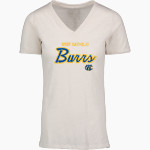 WEST PHILADELPHIA CATHOLIC HIGH SCHOOL BURRS <span class="pdp-name-mascot">WEST PHILADELPHIA BURRS</span> MV Sport Women's Vera Ringspun Slub V-Neck Tee Front Thumbnail