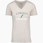 PIPESTONE AREA HIGH SCHOOL ARROWS <span class="pdp-name-mascot">PIPESTONE AREA ARROWS</span> MV Sport Women's Vera Ringspun Slub V-Neck Tee Front Thumbnail