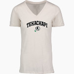 TEHACHAPI HIGH SCHOOL WARRIORS <span class="pdp-name-mascot">TEHACHAPI WARRIORS</span> MV Sport Women's Vera Ringspun Slub V-Neck Tee Front Thumbnail