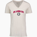 St. Louis CYC St. Louis CYC <span class="pdp-name-mascot">CYC St. Louis</span> MV Sport Women's Vera Ringspun Slub V-Neck Tee Front Thumbnail
