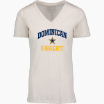 Dominican Stars <span class="pdp-name-mascot">Dominican University Stars</span> MV Sport Women's Vera Ringspun Slub V-Neck Tee Front Thumbnail