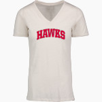 HAWKEN SCHOOL HAWKS <span class="pdp-name-mascot">HAWKEN HAWKS</span> MV Sport Women's Vera Ringspun Slub V-Neck Tee Front Thumbnail