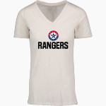 Nathan Hale Rangers <span class="pdp-name-mascot">Nathan Hale Rangers</span> MV Sport Women's Vera Ringspun Slub V-Neck Tee Front Thumbnail