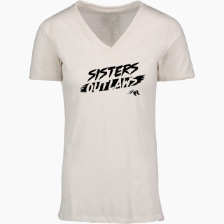 MV Sport Women's Vera Ringspun Slub V-Neck Tee