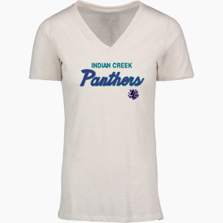 MV Sport Women's Vera Ringspun Slub V-Neck Tee