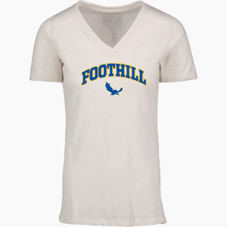 MV Sport Women's Vera Ringspun Slub V-Neck Tee