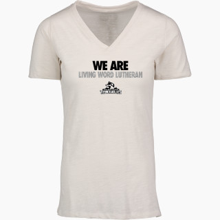 MV Sport Women's Vera Ringspun Slub V-Neck Tee