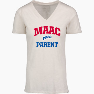 MV Sport Women's Vera Ringspun Slub V-Neck Tee