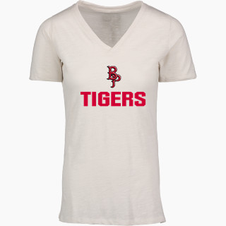 MV Sport Women's Vera Ringspun Slub V-Neck Tee