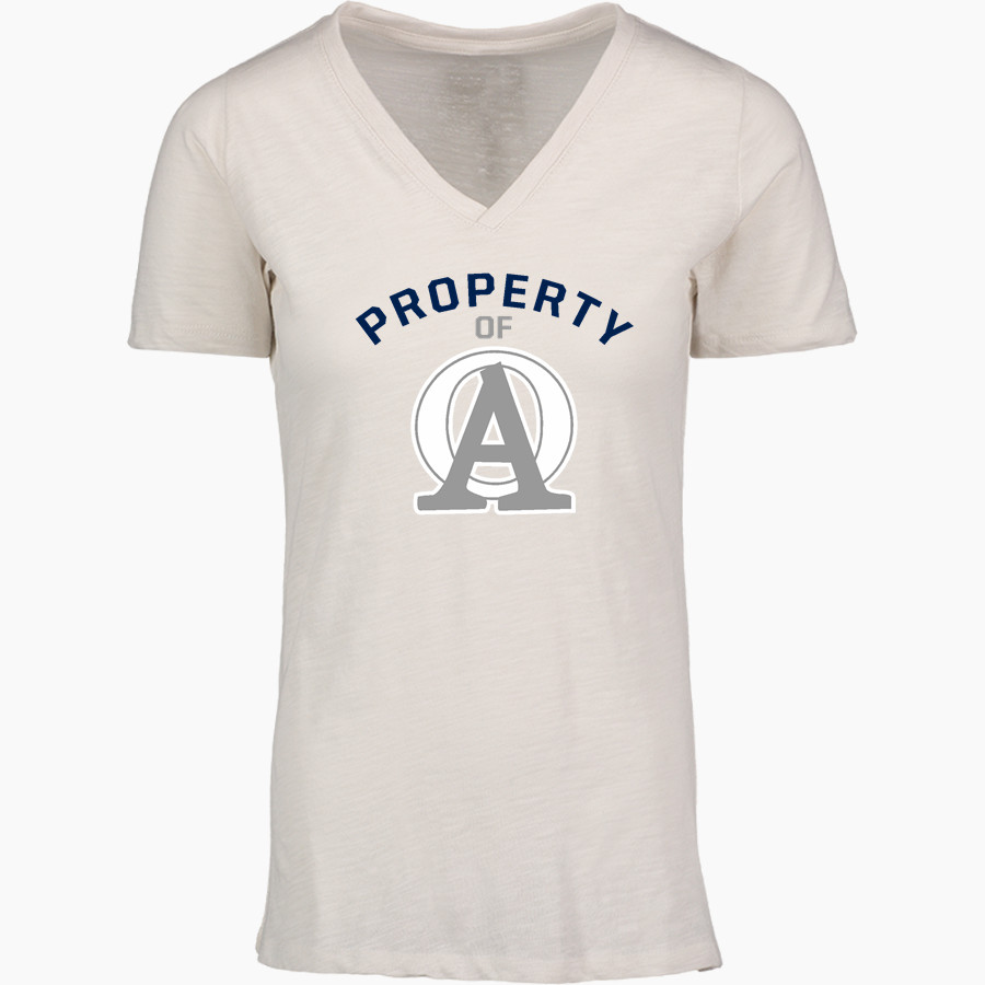 OLDENBURG ACADEMY TWISTERS <span class="pdp-name-mascot">OLDENBURG ACADEMY TWISTERS</span> MV Sport Women's Vera Ringspun Slub V-Neck Tee