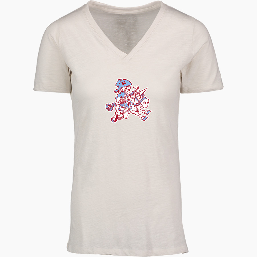 Rummel Raiders <span class="pdp-name-mascot">Archbishop Raiders</span> MV Sport Women's Vera Ringspun Slub V-Neck Tee