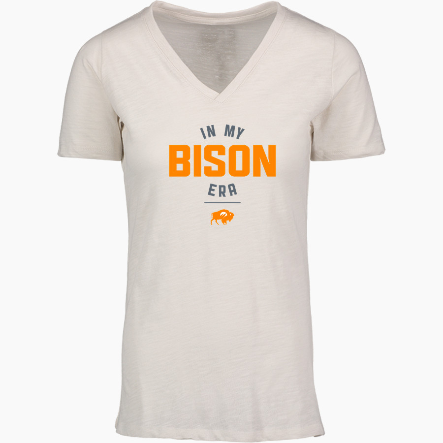 Flatirons Bison <span class="pdp-name-mascot">Flatirons Bison</span> MV Sport Women's Vera Ringspun Slub V-Neck Tee