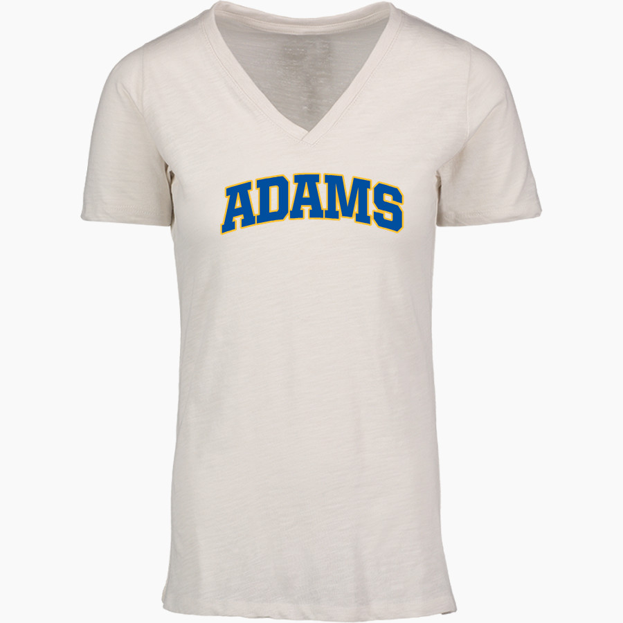 Adams Eagles <span class="pdp-name-mascot">Adams Eagles</span> MV Sport Women's Vera Ringspun Slub V-Neck Tee
