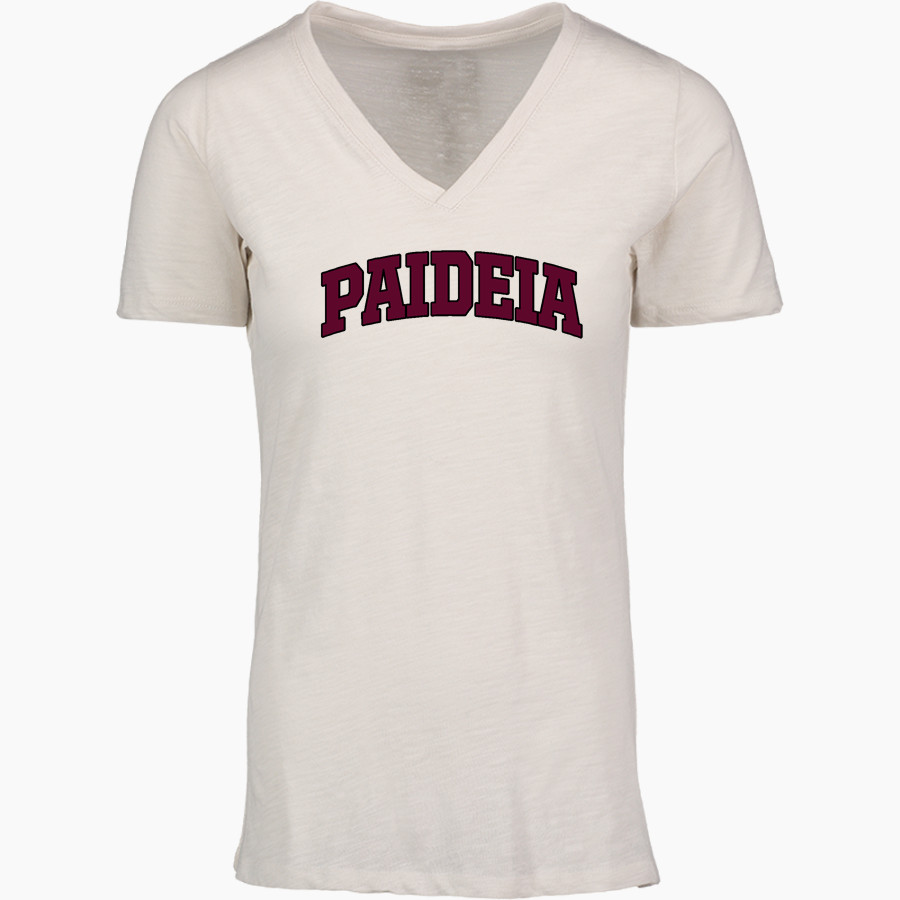 Paideia High Bears <span class="pdp-name-mascot">Paideia High School Bears</span> MV Sport Women's Vera Ringspun Slub V-Neck Tee