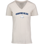 Chesapeake College Skipjacks <span class="pdp-name-mascot">Chesapeake Skipjacks</span> MV Sport Women's Vera Ringspun Slub V-Neck Tee Front Thumbnail
