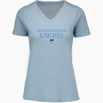 Northstar Christian Knights <span class="pdp-name-mascot">Northstar Christian Academy Knights</span> MV Sport Women's Vera Ringspun Slub V-Neck Tee Front Thumbnail