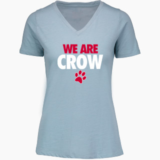 MV Sport Women's Vera Ringspun Slub V-Neck Tee