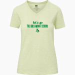The GreenMount School Wise Owls <span class="pdp-name-mascot">GreenMount School Owls</span> MV Sport Women's Vera Ringspun Slub V-Neck Tee Front Thumbnail