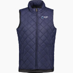 Berry Vikings <span class="pdp-name-mascot">Berry Vikings</span> MV Sport Weatherproof Vintage Women's Diamond Quilt Vest Front Thumbnail