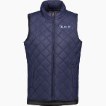 Breck Mustangs <span class="pdp-name-mascot">Breck School Mustangs</span> MV Sport Weatherproof Vintage Women's Diamond Quilt Vest Front Thumbnail