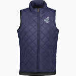 Admiral Farragut BlueJackets <span class="pdp-name-mascot">Farragut Bluejackets</span> MV Sport Weatherproof Vintage Women's Diamond Quilt Vest Front Thumbnail