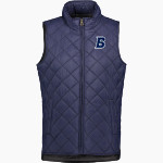 Brandeis Judges Online Store <span class="pdp-name-mascot">Brandeis Judges</span> MV Sport Weatherproof Vintage Women's Diamond Quilt Vest Front Thumbnail