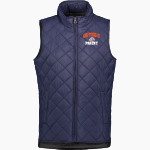 Oswego Panthers <span class="pdp-name-mascot">Oswego Panthers</span> MV Sport Weatherproof Vintage Women's Diamond Quilt Vest Front Thumbnail