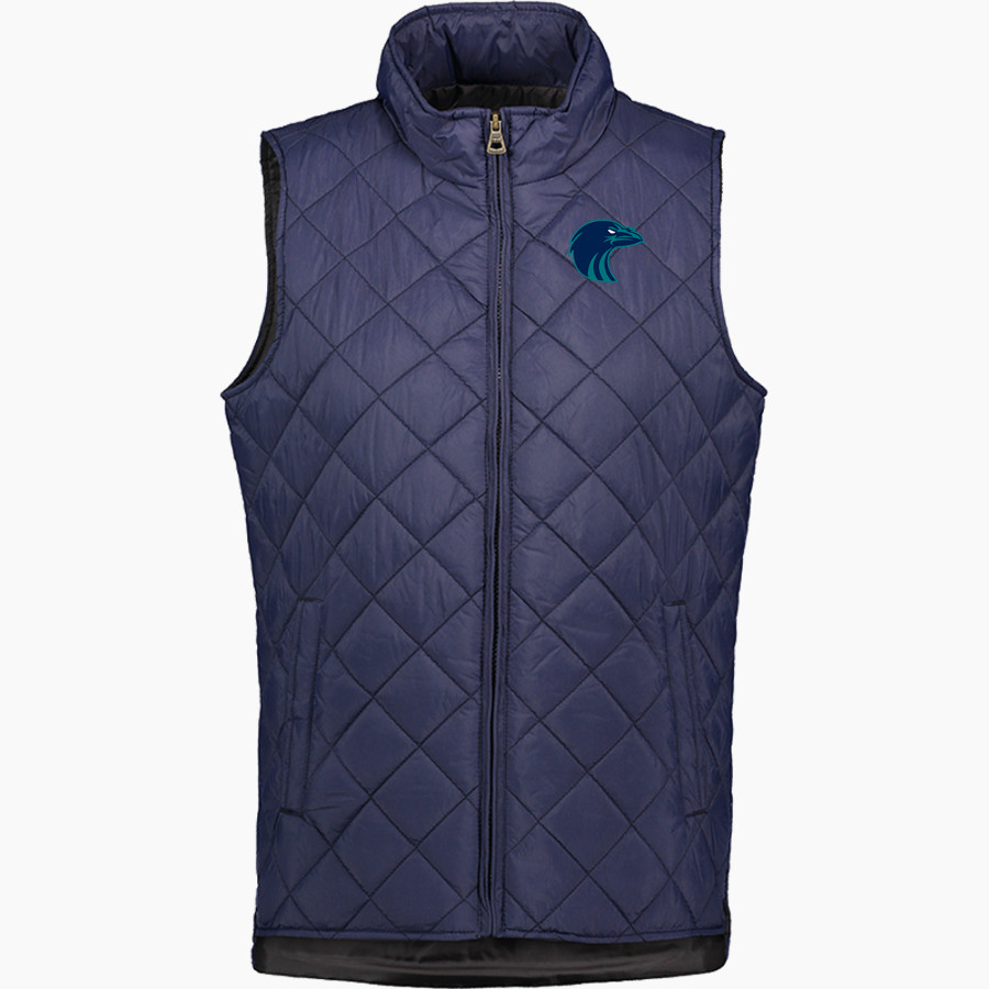 AUBURN RIVERSIDE HIGH SCHOOL RAVENS <span class="pdp-name-mascot">AUBURN RIVERSIDE RAVENS</span> MV Sport Weatherproof Vintage Women's Diamond Quilt Vest