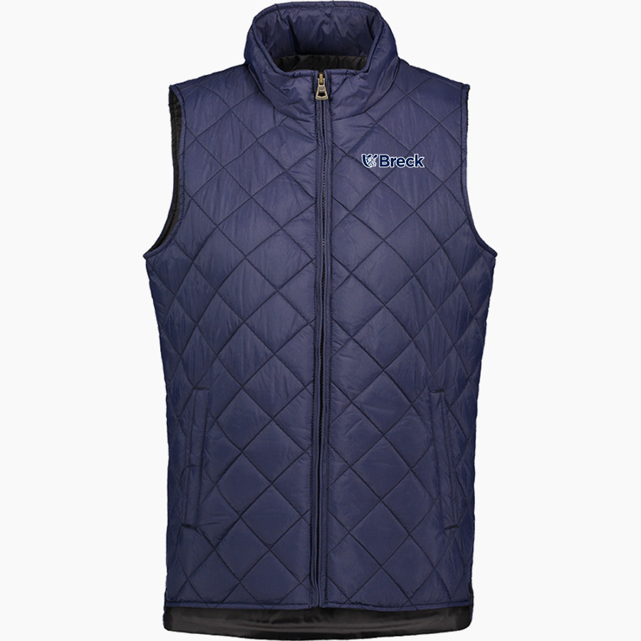 Breck Mustangs <span class="pdp-name-mascot">Breck School Mustangs</span> MV Sport Weatherproof Vintage Women's Diamond Quilt Vest