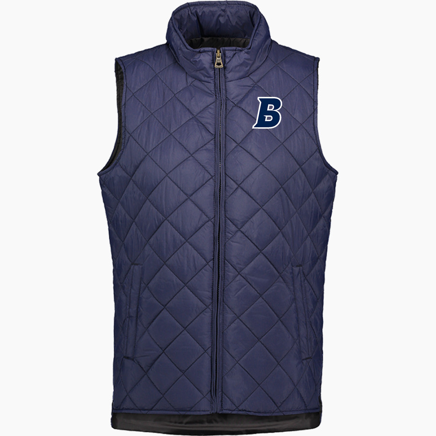 Brandeis Judges Online Store <span class="pdp-name-mascot">Brandeis Judges</span> MV Sport Weatherproof Vintage Women's Diamond Quilt Vest