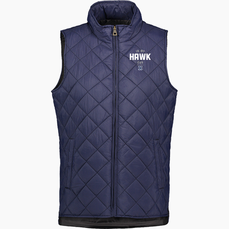 XAVIER HIGH SCHOOL HAWKS MV Sport Weatherproof Vintage Women's Diamond Quilt Vest