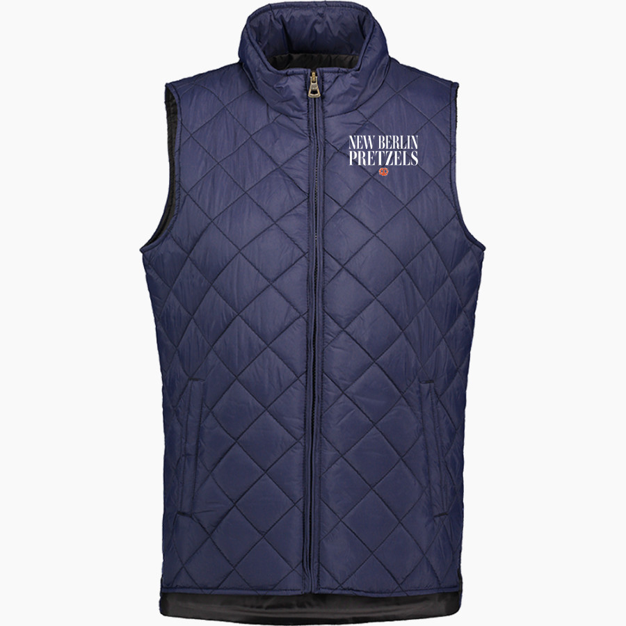 NEW BERLIN HIGH SCHOOL PRETZELS <span class="pdp-name-mascot">NEW BERLIN PRETZELS</span> MV Sport Weatherproof Vintage Women's Diamond Quilt Vest