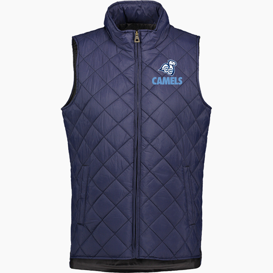 Connecticut College Camels <span class="pdp-name-mascot">Connecticut College Camels</span> MV Sport Weatherproof Vintage Women's Diamond Quilt Vest