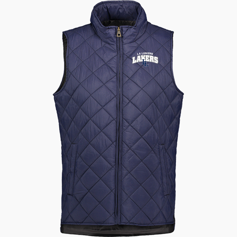 La Lumiere School Lakers Online Store <span class="pdp-name-mascot">La Lumiere Lakers</span> MV Sport Weatherproof Vintage Women's Diamond Quilt Vest