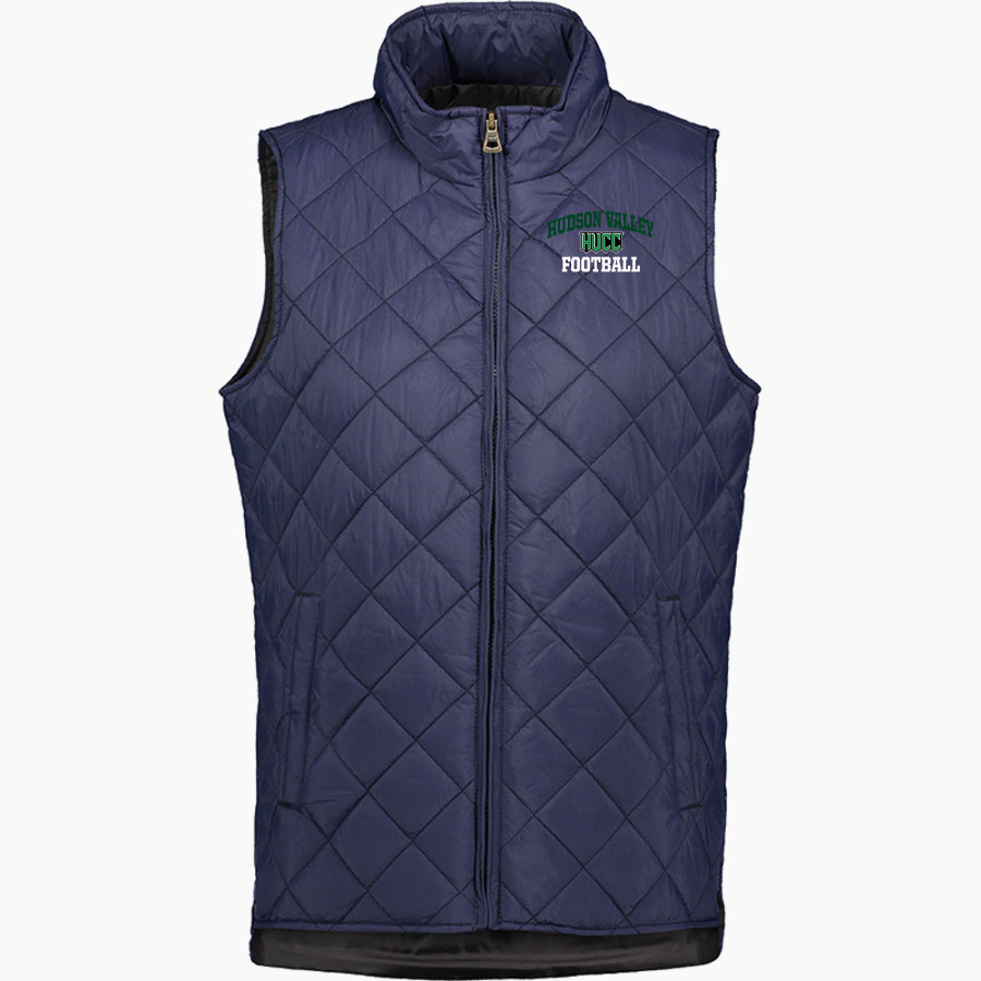 Hudson Valley Vikings <span class="pdp-name-mascot">HUDSON VALLEY VIKINGS</span> MV Sport Weatherproof Vintage Women's Diamond Quilt Vest