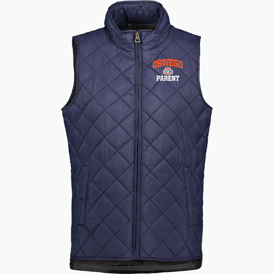 Oswego Panthers <span class="pdp-name-mascot">Oswego Panthers</span> MV Sport Weatherproof Vintage Women's Diamond Quilt Vest