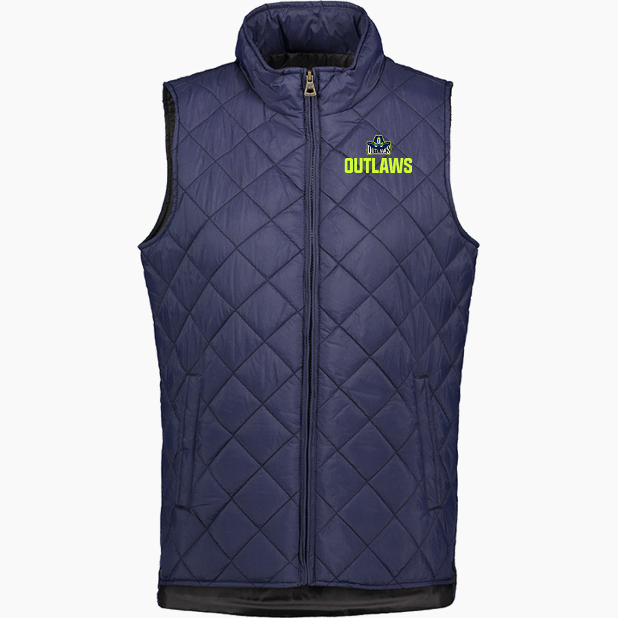 Ocean State Outlaws Outlaws <span class="pdp-name-mascot">Ocean State Outlaws</span> MV Sport Weatherproof Vintage Women's Diamond Quilt Vest