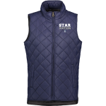 SOLDOTNA HIGH SCHOOL STARS <span class="pdp-name-mascot">SOLDOTNA STARS</span> MV Sport Weatherproof Vintage Women's Diamond Quilt Vest Front Thumbnail