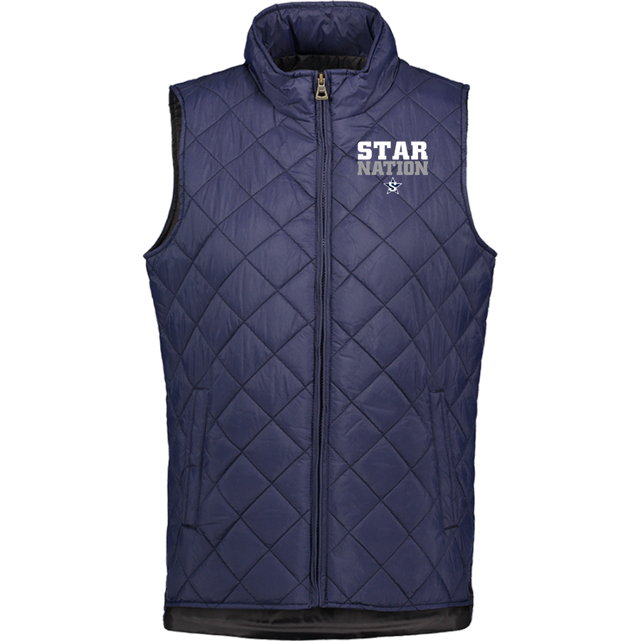 SOLDOTNA HIGH SCHOOL STARS <span class="pdp-name-mascot">SOLDOTNA STARS</span> MV Sport Weatherproof Vintage Women's Diamond Quilt Vest