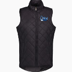 BURT TOWNSHIP SCHOOL POLAR BEARS <span class="pdp-name-mascot">BURT TOWNSHIP POLAR BEARS</span> MV Sport Weatherproof Vintage Women's Diamond Quilt Vest Front Thumbnail