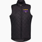 LYON COUNTY HIGH SCHOOL LYONS MV Sport Weatherproof Vintage Women's Diamond Quilt Vest Front Thumbnail