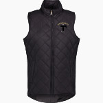 Trumann Wildcats <span class="pdp-name-mascot">Trumann School District Wildcats</span> MV Sport Weatherproof Vintage Women's Diamond Quilt Vest Front Thumbnail