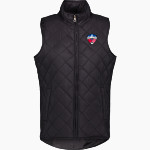 East Texas United Soccer Club Fan Store Weatherproof Vintage Women's Diamond Quilt Vest Front Thumbnail