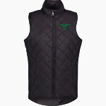 St. Patrick of Heatherdowns Irish <span class="pdp-name-mascot">St. Patrick of Heatherdowns Irish</span> MV Sport Weatherproof Vintage Women's Diamond Quilt Vest Front Thumbnail