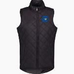 Rockdale Rams <span class="pdp-name-mascot">Rockdale School District 84 Rams</span> MV Sport Weatherproof Vintage Women's Diamond Quilt Vest Front Thumbnail