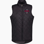 Willamette Wolverines <span class="pdp-name-mascot">Willamette Wolverines</span> MV Sport Weatherproof Vintage Women's Diamond Quilt Vest Front Thumbnail