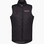 Boulder Rockies Online Store <span class="pdp-name-mascot">Boulder Rockies</span> MV Sport Weatherproof Vintage Women's Diamond Quilt Vest Front Thumbnail